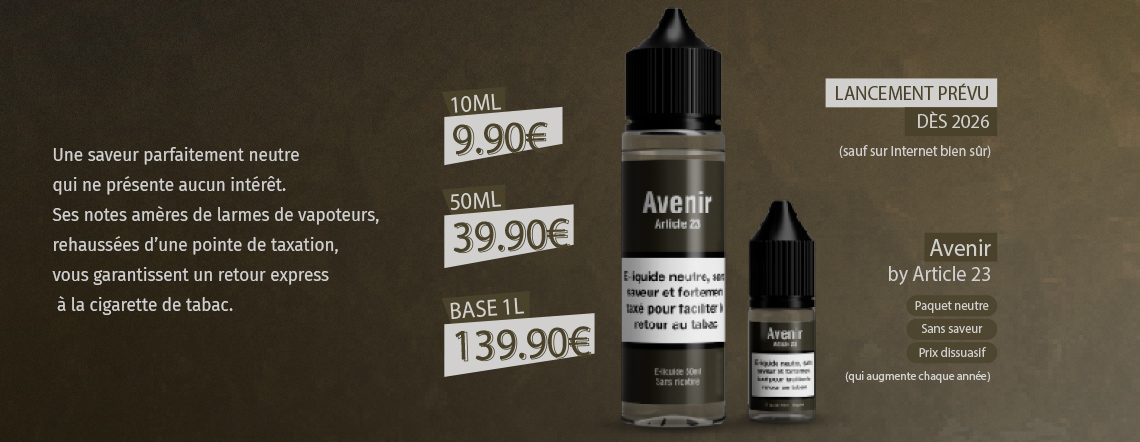 E-liquide Article 23