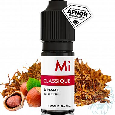 Minimal Classique (Classic) nicotine salt e-liquid