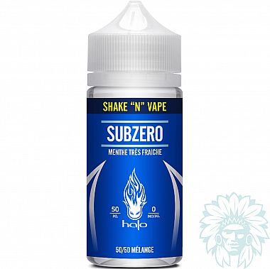 Halo SubZero 50ml shortfill e-liquid