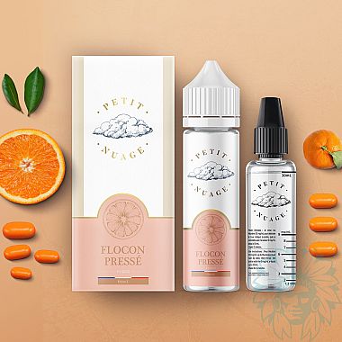 Petit Nuage Flocon Pressé (Squeezed Flake) 60ml shortfill e-liquid