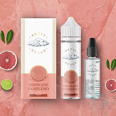 Petit Nuage Sironade Pamplemousse (Grapefruit Squash) 60ml shortfill e-liquid