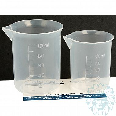 Plastic beaker for DIY