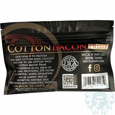 Wick N Vape Bacon Prime cotton