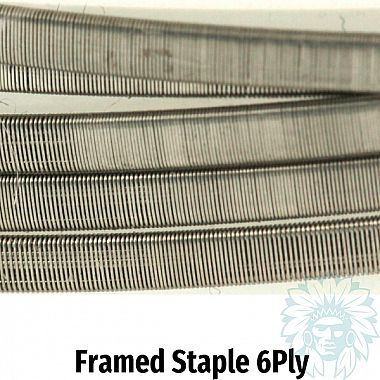 GPC Coils - Framed Staple 1 M wire