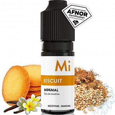 Minimal Biscuit nicotine salt e-liquid