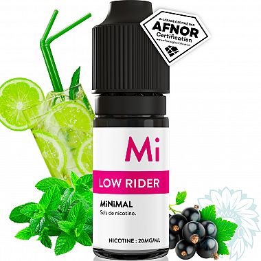Minimal Low Rider nicotine salt e-liquid