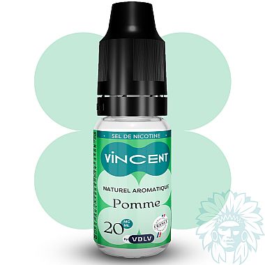 Vincent Pomme (Apple) nicotine salt e-liquid