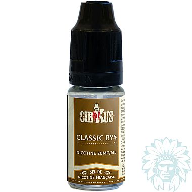 Cirkus Classic RY4 nicotine salt e-liquid