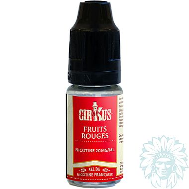 Cirkus Fruits Rouges (Red Fruits) nicotine salt e-liquid