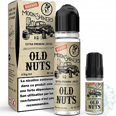 Moonshiners Old Nuts 60ml shortfill e-liquid