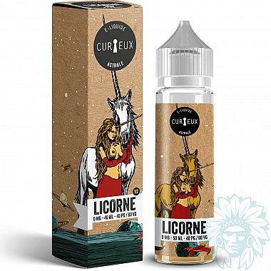 Curieux Astrale Licorne (Unicorn) 50ml shortfill e-liquid