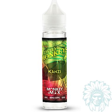 Twelve Monkeys Kanzi 50ml shortfill e-liquid