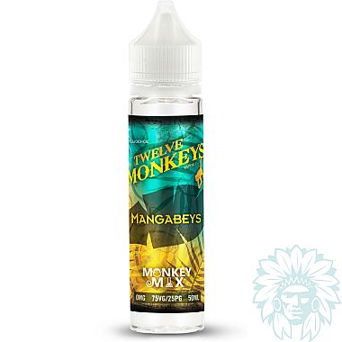 Twelve Monkeys Mangabeys 50ml shortfill e-liquid