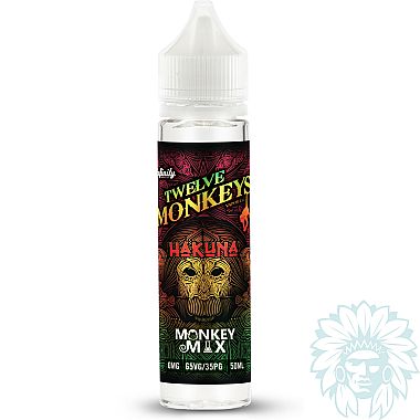 Twelve Monkeys Hakuna 50ml shortfill e-liquid