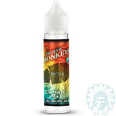 Twelve Monkeys Tropika 50ml shortfill e-liquid
