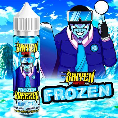Saiyen Vapors Frozen Breezer 50ml shortfill e-liquid