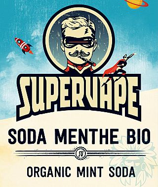 Supervape Soda Menthe Bio (Organic Mint Soda) concentrate