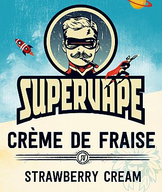 Supervape Crème de Fraise (Strawberry Cream) concentrate