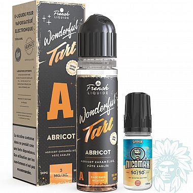 Wonderful Tart Abricot (Apricot) 60ml shortfill e-liquid