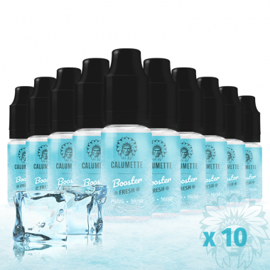 Pack of 10 Calumette Fresh nicotine shots