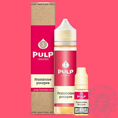 Pulp Framboise Pourpre (Purple Raspberry) 60ml shortfill e-liquid