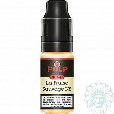 Pulp Fraise Sauvage (Wild Strawberry) nicotine salt e-liquid