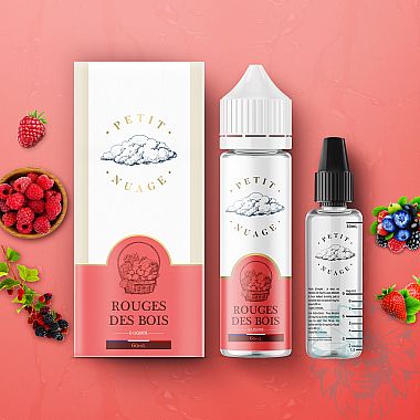 Petit Nuage Rouges des Bois (Forest Red) 60ml shortfill e-liquid