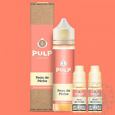 Pulp Peau de Pêche (Peach Skin) 60ml shortfill e-liquid