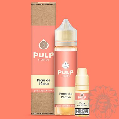 Pulp Peau de Pêche (Peach Skin) 60ml shortfill e-liquid
