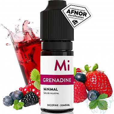 Minimal Grenadine (Grenadine) nicotine salt e-liquid