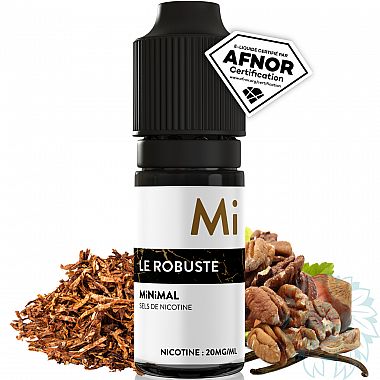 Minimal Le Robuste (Robust) nicotine salt e-liquid