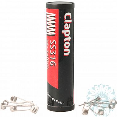 Fumytech Clapton SS316 0.40 ohm coils