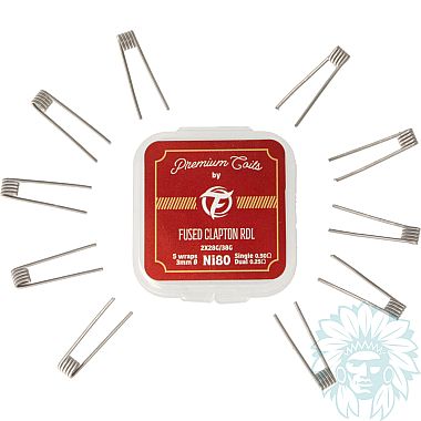 Fumytech Fused Clapton Ni80 0.50 ohm coils