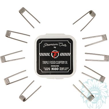 Coils Fumytech Triple Fused Clapton Ni80 0.30 ohm