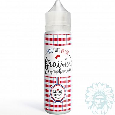 Le Coq Qui Vape Fraise Symphonie (Strawberry Symphony) 50ml shortfill e-liquid