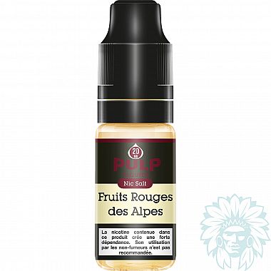 E-liquide Pulp Fruits Rouges des Alpes au sel de nicotine