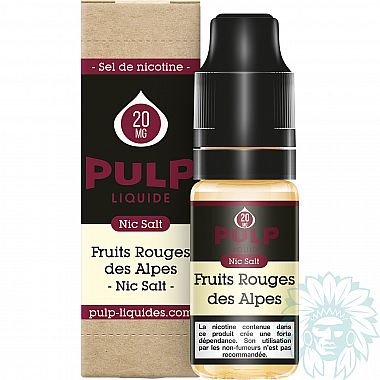 E-liquide Pulp Fruits Rouges des Alpes au sel de nicotine