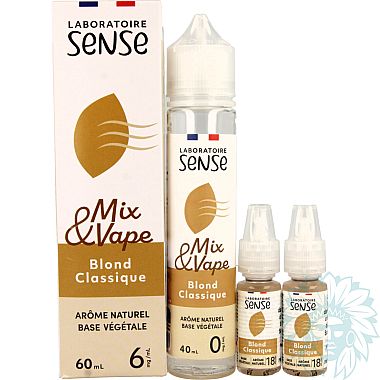 Sense Blond Classique (Blond Classic) 60ml shortfill e-liquid