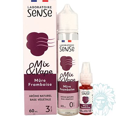Sense Mûre Framboise (Blackberry Raspberry) 60ml shortfill e-liquid
