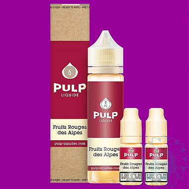 E-liquide Pulp Fruits Rouges des Alpes 60ml
