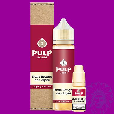 E-liquide Pulp Fruits Rouges des Alpes 60ml