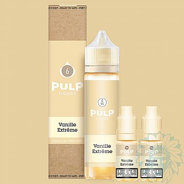 Pulp Vanille Extrême (Extreme Vanilla) 60ml shortfill e-liquid