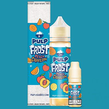 Pulp Frost Peach Cavaillon 60ml shortfill e-liquid