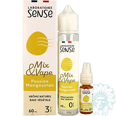 Sense Passion Mangoustan (Passion Fruit Mangosteen) 60ml shortfill e-liquid