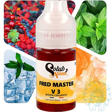 Arôme Solubarome Fred Master V3 30ml