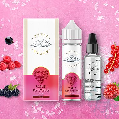 Petit Nuage Coup de Coeur (Crush) 60ml shortfill e-liquid