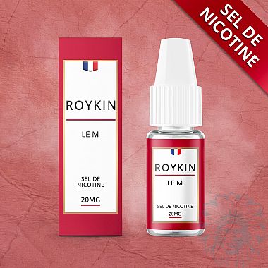 Roykin Le M (The M) nicotine salt e-liquid