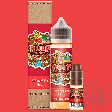 Pulp Kitchen Strawberry Field 60ml shortfill e-liquid