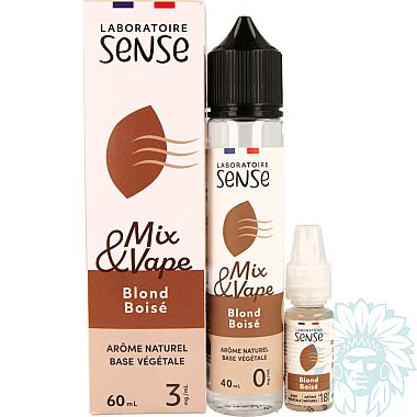 Sense Blond Boisé (Woody blond) 60ml shortfill e-liquid
