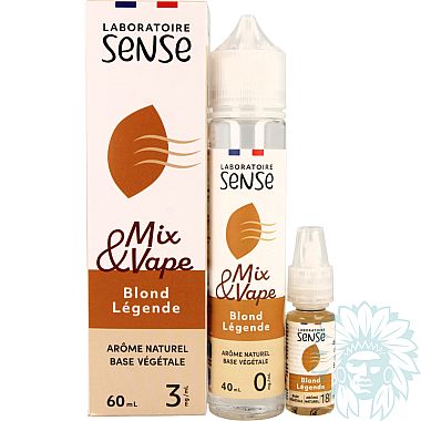Sense Blond Légende (Blond Legend) 60ml shortfill e-liquid